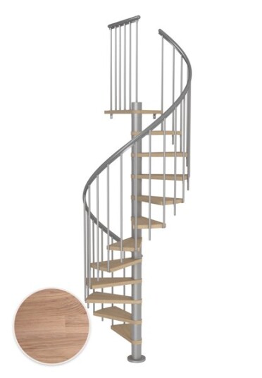 Dolle Montreal Spiral Eik H-oljet Pearl Grey Classic3 14T Ø120
