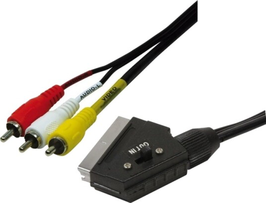 LogiLink Scart til 3x RCA LogiLink Scart til 3x RCA