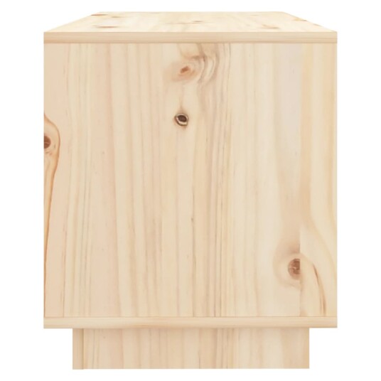vidaXL TV-benk 74x34x40 cm heltre furu