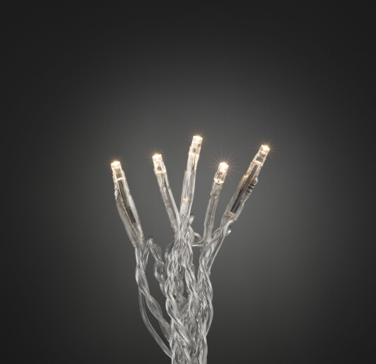 Konstsmide 6354-123 Lysslynge Varmhvit, Transparent Kabel 6,93 m Konstsmide 6354-123 Lysslynge Varmhvit, Transparent Kabel 6,93 m