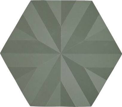 Zone denmark bordskåner ori olive taupe flake