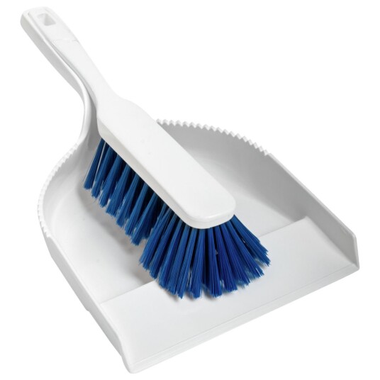 Hygoclean Feiesett 35.5 cm L Hvit/Blå 4 Stykk / Forpakning Hygoclean Feiesett 35.5 cm L Hvit/Blå 4 Stykk / Forpakning