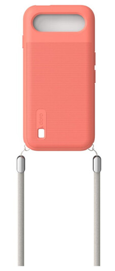 Doro Aurora A11 TPU Etui med Koral Stropp - Oransje Mobildeksel