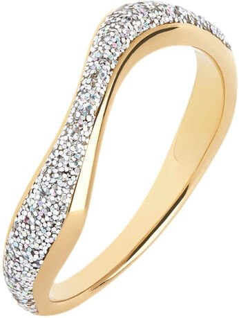 Maria Black Aura Opal Glitter Ring Ring Gull  female 50