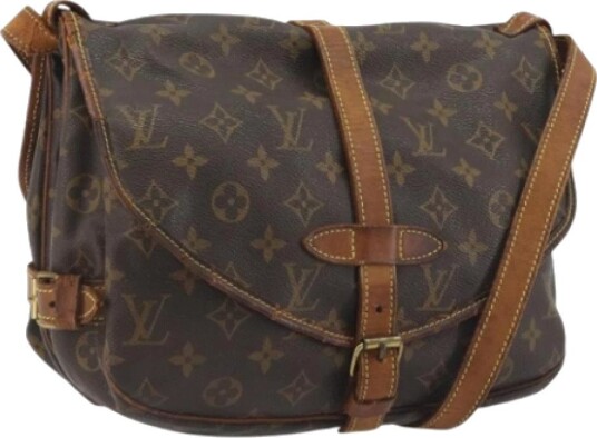 Louis Vuitton Vintage Dame Pre owned Brun ONE SIZE, Louis Vuitton Vintage Dame Pre owned Brun ONE SIZE,