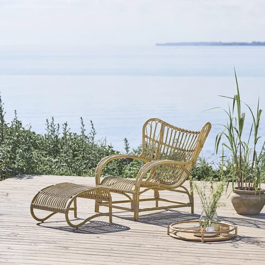 Sika Design Teddy lenestol Kunstrotting nature Sika Design Teddy lenestol Kunstrotting nature