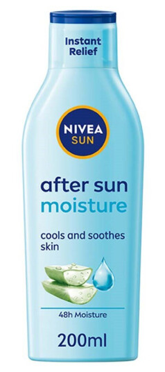 Nivea After Sun Lotion 200 ml med SPF 30 og Aloe Vera