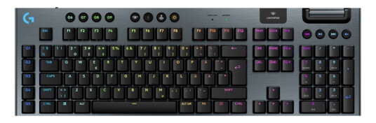Logitech G915 X LIGHTSPEED Trådløst Gamingtastatur med RGB Belysning og Mekaniske Brytere Svart