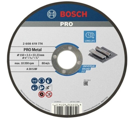 BOSCH 2 608 619 774 Mellomleggsskive vinkelsliper BOSCH 2 608 619 774 Mellomleggsskive vinkelsliper