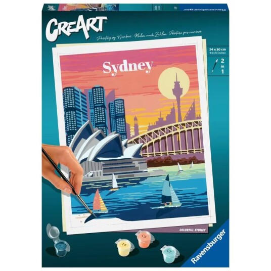 Maleri etter tall Ravensburger Sydney
