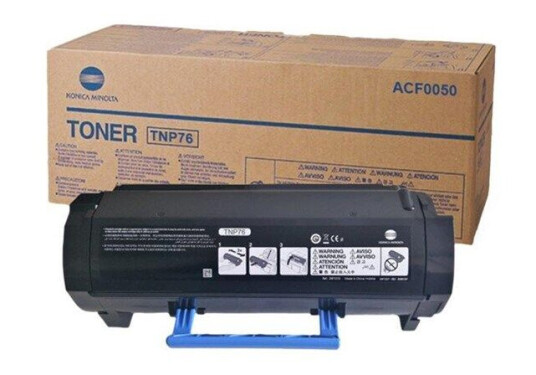 Konica Minolta TNP-76 - Black Toner - Laser toner Svart