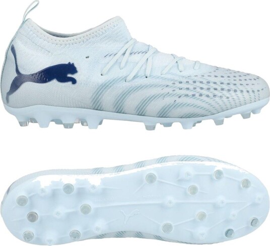 PUMA Future 9 Match MG Dreamrush   Isblå/Blue Jewel Barn   Multi Ground (MG) størrelse 33