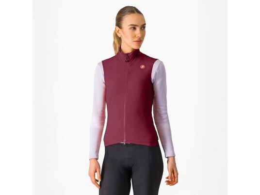 Castelli Espresso sykkelvest deep bordeaux dame