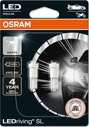 LED pærepar OSRAM LEDriving SL 6000K W2.3W