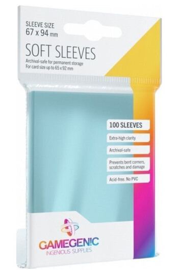 Gamegenic Soft Sleeves