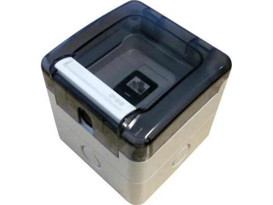 Alantec Hermetisk Stikkontakt Tett 1X Rj45 Ip66 Utenpåliggende Ikke Utstyrt Alantec Alantec