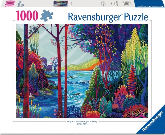 Puslespill 1000 Indigoskogen Ravensburger Puslespill 1000 Indigoskogen Ravensburger