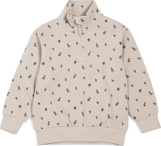 Viking X Kenza Sweatshirt Med Glidelås Sement 116