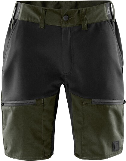 Fristads Carbon shorts Militær grønn/Svart S