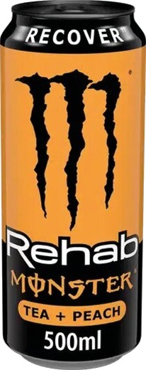 Monster energy rehab peach 500 ml