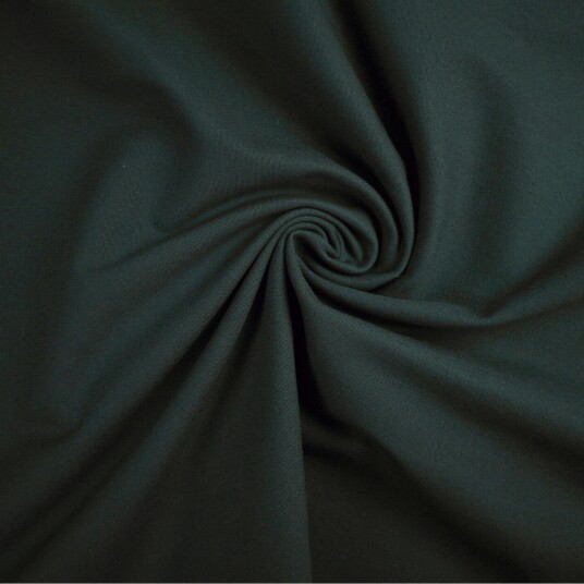 Twill bomull stretch Mørk grønn