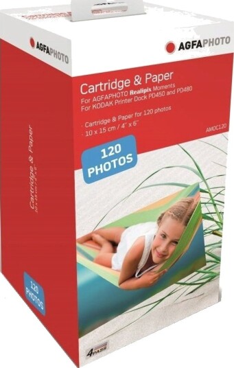 Agfaphoto Realipix Fotopapir 10x15 120 stk AMOC120