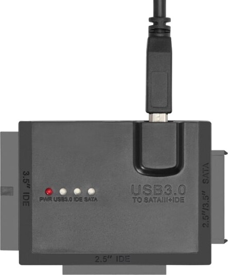 Plexgear Harddiskadapter for USB til IDE SATA Plexgear Harddiskadapter for USB til IDE SATA
