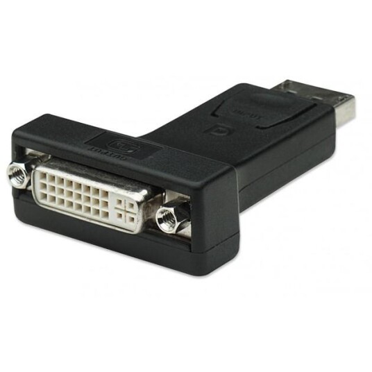 TECHLY Adapter - DisplayPort Stecker auf DVI-I 24+5 Buchse