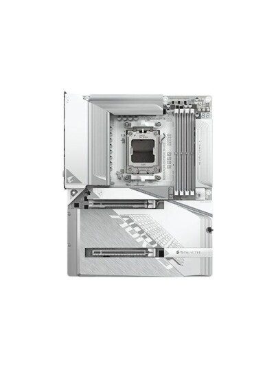 GIGABYTE AORUS B850 Stealth Hovedkort ATX LGA1851 med Wi-Fi 7 og DDR5 GIGABYTE AORUS B850 Stealth Hovedkort ATX LGA1851 med Wi-Fi 7 og DDR5