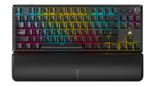 Corsair K70 Core TKL Wireless - Gamingtastatur - Uten numpad - Amerikansk Engelsk - Svart