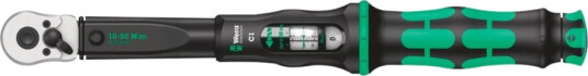 Wera Click-Torque C1 Momentnøkkel 1/2" 10-50 Nm Håndverktøy