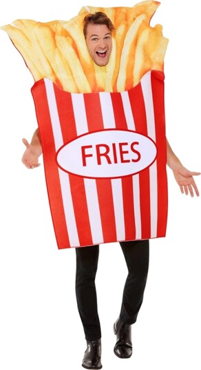 Rubies Costumes Pommes Frites Kostyme One size 55008 Rubies Costumes Pommes Frites Kostyme One size 55008