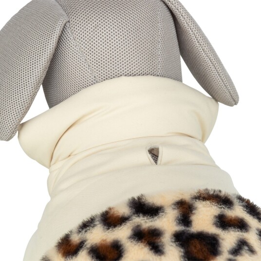 Trixie Ajou vinter hundejakke S 33 cm Cream/Leo
