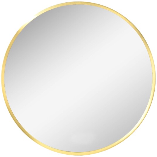 Rundt LED baderomsspeil Ø50cm Gull IP44 Rundt LED baderomsspeil Ø50cm Gull IP44