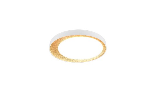 Trio Lighting Taklampe Aleta Gull/hvit