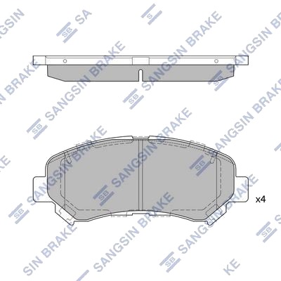 Hi Q SP1451 Bremseklosser