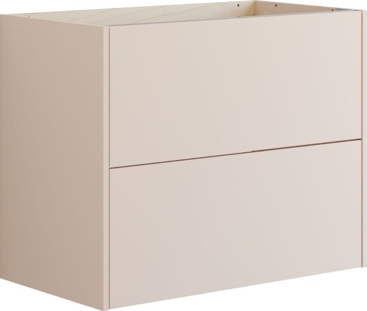 Dansani Inzo Classic Servantskap 2 Skuff B60 120xh64xd44cm Glatt / Sand Matt 80cm