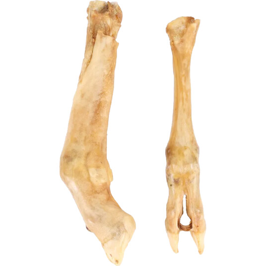 Flamingo Dog Nature Snack Lammefot 2-pakning - Naturlige hundegodbiter