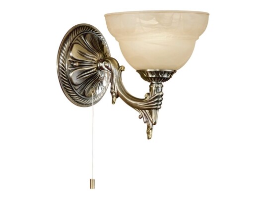 Eglo Marbella Vegglampe 1 Sokkel E14 Champagne Bronzed