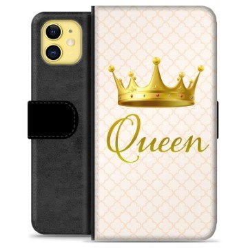 iPhone 11 Premium Lommebok-deksel Dronning