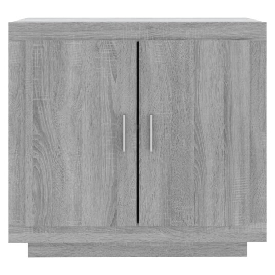 vidaXL Skjenk grå sonoma 80x40x75 cm konstruert tre vidaXL Skjenk grå sonoma 80x40x75 cm konstruert tre