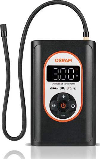 Osram Tyreinflate 4000 minikompressor dekkpumpe Osram Tyreinflate 4000 minikompressor dekkpumpe