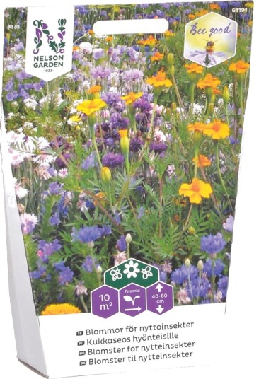Nelson Garden Blomstereng frø for nytteinsekter 20g Nelson Garden Blomstereng frø for nytteinsekter 20g