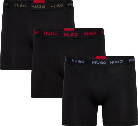 HUGO Boxerbr Triplet Pack Black M
