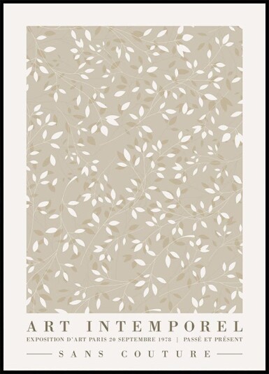 Sans Couture Plakat Plakat / 21x30cm Sans Couture Plakat Plakat / 21x30cm