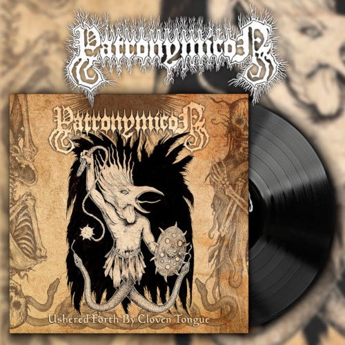 Patronymicon Ushered Forth By Cloven Tongue LP/Vinyl