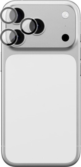 AmazingThing Linsebeskytter for iPhone 17 Pro/Pro Max med Svart Ramme