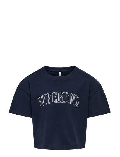 Kids Only Kogrexa City S/S Top Ot Jrs Navy 122-128