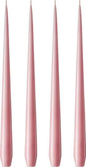 ester & erik ester & erik lys 4 stk. lakket old rose 42 cm