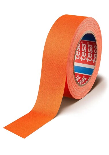 Tesa 4671 Highlight Gaffa 25mm X 25m Fluoriserende Oransje